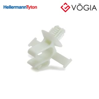Phụ kiện cố định dây thít cáp - Bundling clip for hole (oval), natural, 3000pcs - BCFTOVAL3-PA66HIRHS-NA