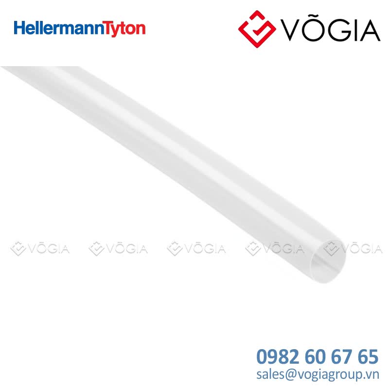 Ống co nhiệt - Heat Shrinkable Tubing 4:1 PTFE transparent in a length of 122m 127/366 - TFE4-1/2-PTFE-CL