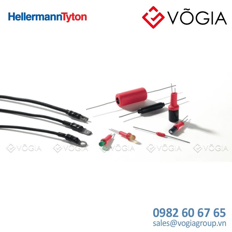 Ống co nhiệt - 2:1 Heat shrink tubing - on reel & customized cut lengths - TCN20-191/95-PO-X-BK