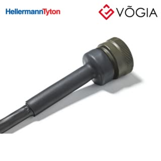 Ống co nhiệt - Thin Wall Heat Shrinkable Tubing 3:1 with Adhesive Liner 40/13 black - EPS-300-40/13-PO-X-BK