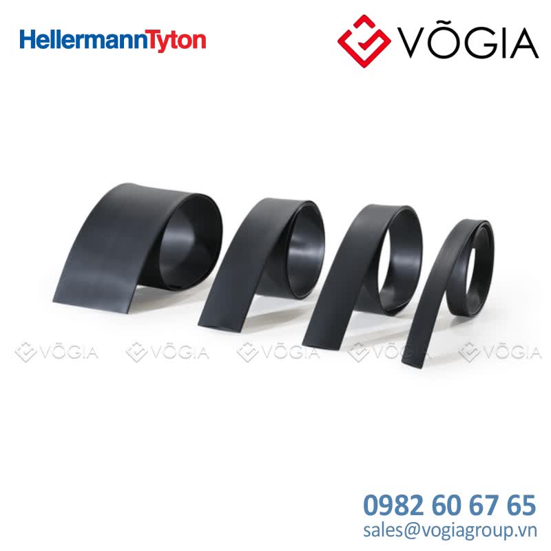 Heat shrinkable tubing 2:1 - self-extinguishing, halogen-free and diesel resistant - TU28-95/48-PO-X-BK