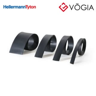 Heat shrinkable tubing 2:1 - self-extinguishing, halogen-free and diesel resistant - TU28-95/48-PO-X-BK