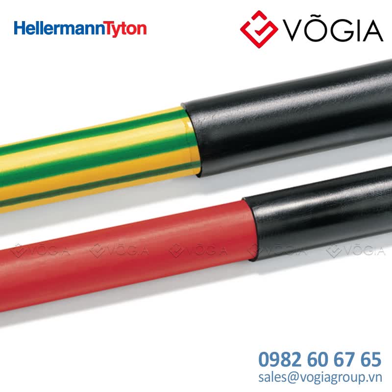 Ống co nhiệt - Heat Shrinkable Tubing Thin Wall with Adhesive Liner 4:1 L=1,2m 4/1 black - TA42-4/1-PO-X-BK