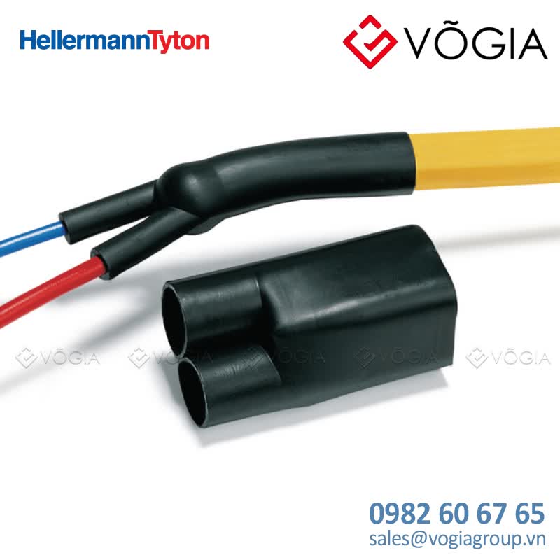 Ống co nhiệt định hình - 2-Way Outlet Shapes, Breakout Boots - 219-2-G-PO-X-BK