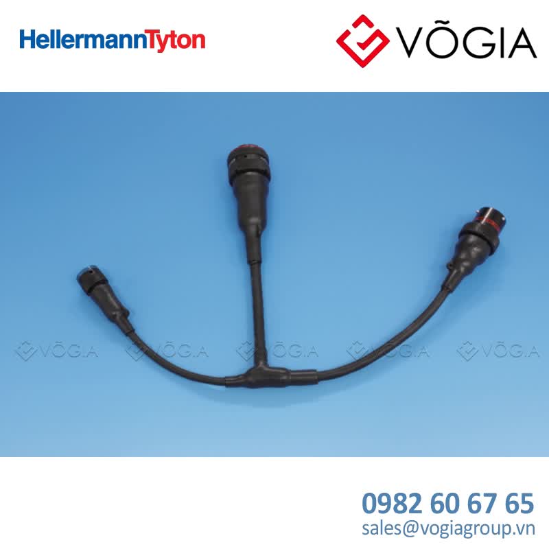 Ống co nhiệt định hình - 2-Way Outlet Shapes, Breakout Boots - 219-2-G-PO-X-BK