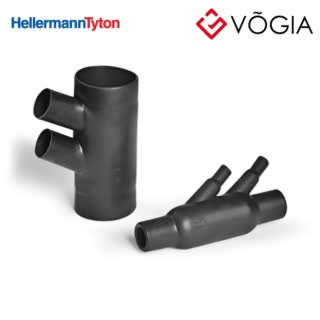 Ống co nhiệt định hình - Double T-Shapes - 1310-1-G-PO-X-BK