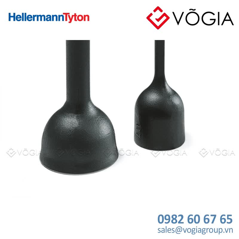 Ống co nhiệt định hình - Bottle Shapes, VG style - 176-1-B7WM250-PO-X-BK