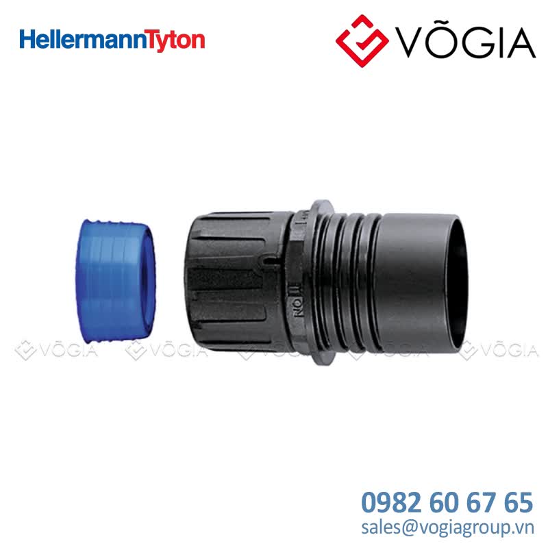 Reducer IP68 16-21mm black - HGL16-R21-PA66/TPE-BK