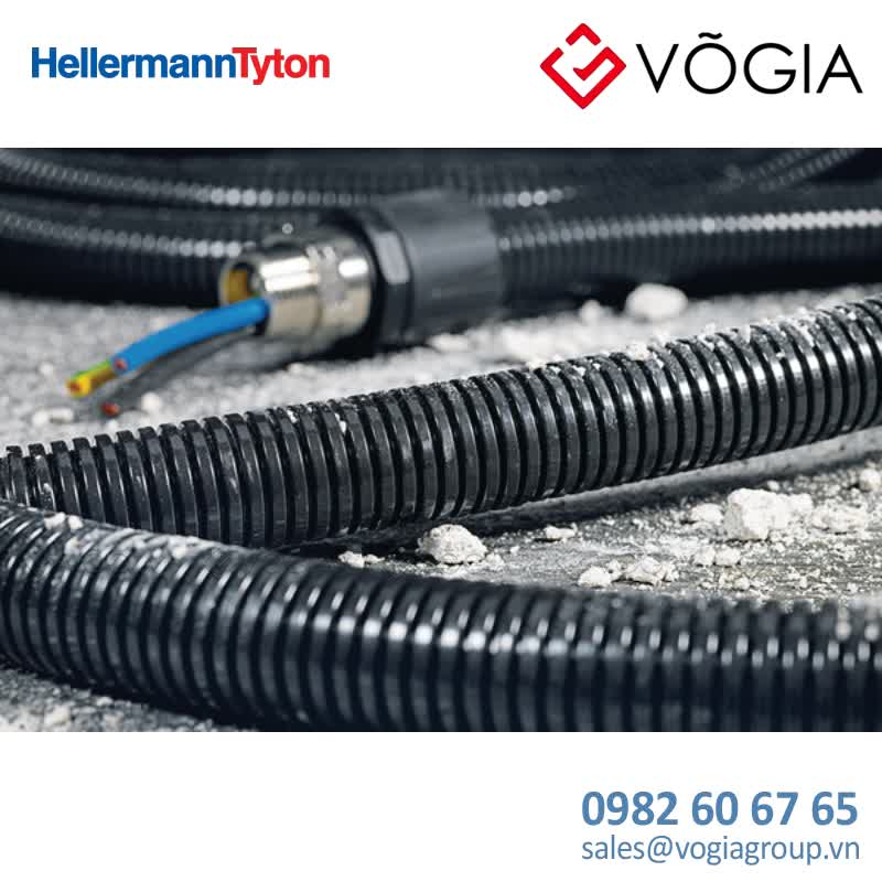 HelaGuard Non-Metallic Fittings - PCO80-FL-PA66-BK