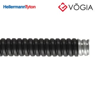 Ống kim loại luồn dây điện - LFHU16B-25M-GS/PO-BK