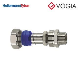 Compression Fitting with rigid External Thread for Spiral-Reinforced PVC Conduits ø63mm M63 - PSRSC63-FMC-M63-NPB/PA6-ML