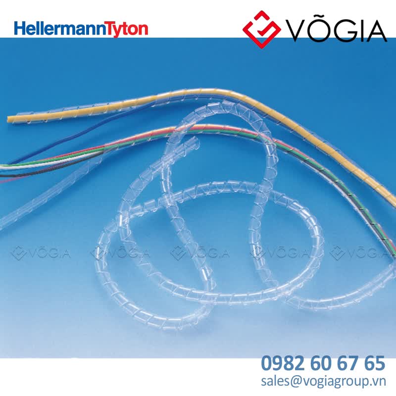 Vỏ bọc cáp - Polyamide Spiral Binding for added strength and protection against abrasion - TS-6N-PA6-CL