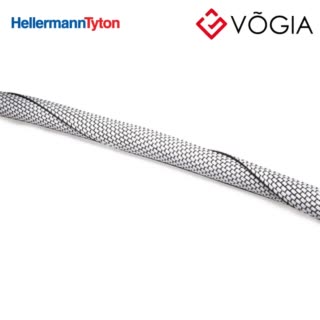 Vỏ bọc cáp - Rodent repellent self-closing sleeving - Twist-In-RR-13-PET/GF-BK/WH