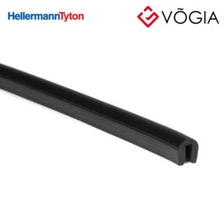 Bọc bảo vệ cạnh - Edge protection black 75 metre - RA1-PVC-BK