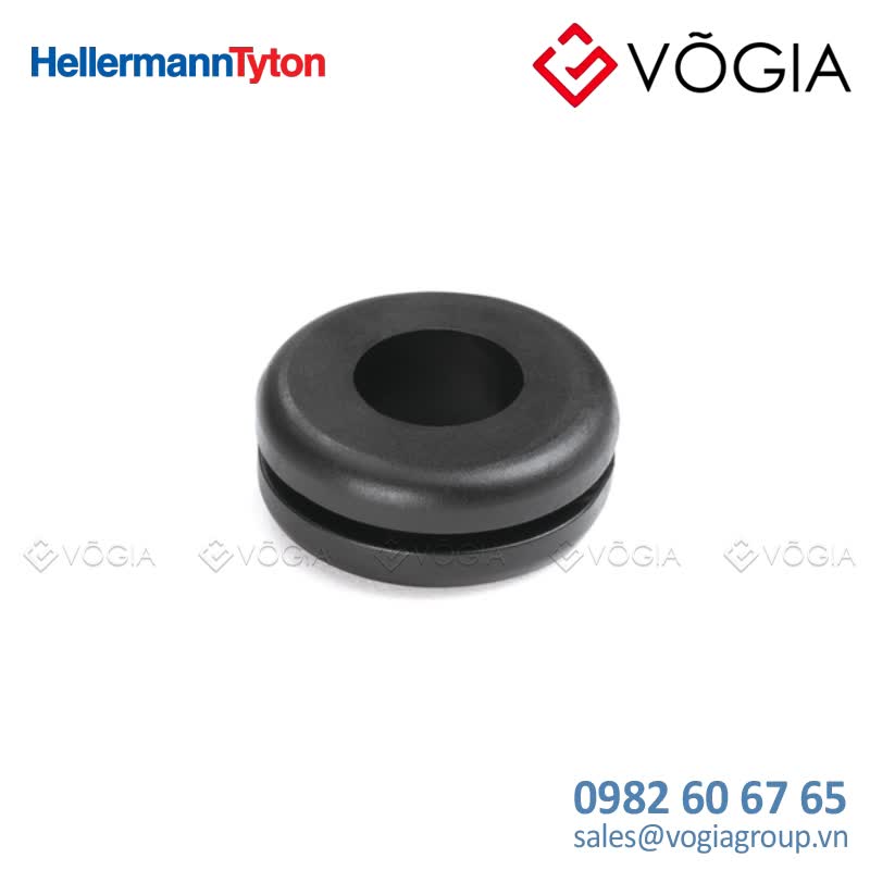 Vòng đệm cao su - Cable grommet, ∅190 mm, black, 500pcs - HV1101-PVC-FR-BK