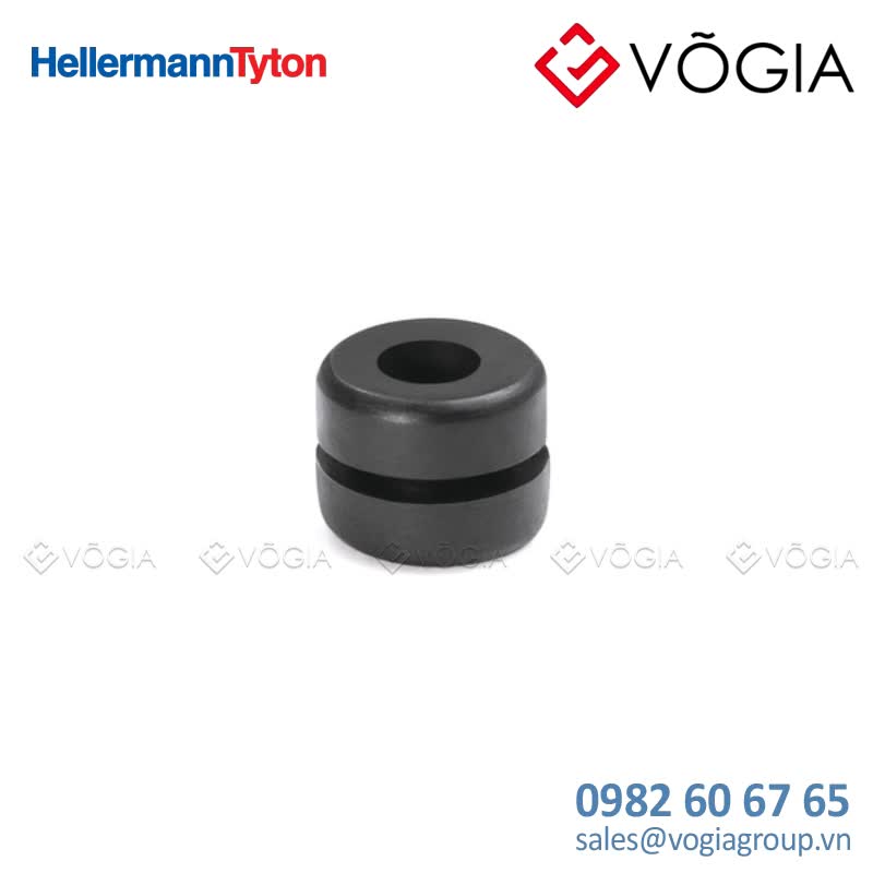 Vòng đệm cao su - Cable grommet, ∅60 mm, black, 2000pcs - HV1212-PVC-FR-BK