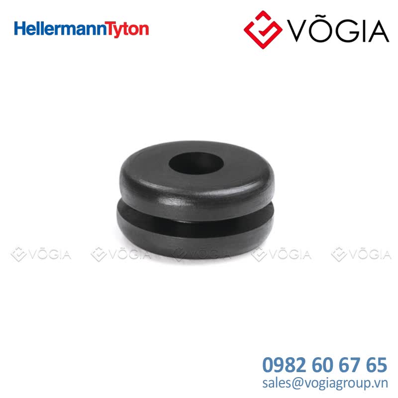 Vòng đệm cao su - Cable grommet, ∅80 mm, black, 2000pcs - HV1216-PVC-FR-BK