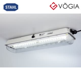 Đèn LED tuyến tính EXLUX linear luminaire with LED, standard, 5000 K – neutral white; 5770 lm; 35 W; 100  240 V, Drilled holes: 3 x M20; Size: 4, Zone 1/2/21/22 - 6002/4148-0100-152-2220-22-8500