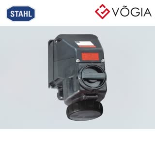Ổ cắm gắn tường chống cháy nổ 8570/11-407-S-01-0-00-XXX, 16 A wall-mounting socket, Polyamide, 480  500 V480  500 V AC Black, 3 P + PE, 7 h, M25 x 15, 7 - 17 mm, Polyamide, Zone 1, 2, 21, 22