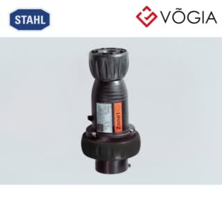 Phích cắm chống cháy nổ 8570/12-405-S-XX-X-XX-XXX, 16 A plug, Polyamide, 600  690 V AC Black, 3 P + PE, 5 h, 8 - 18 mm, Polyamide, Zone 1, 2, 21, 22