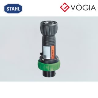 Phích cắm chống cháy nổ 8570/12-410-S-XX-X-XX-XXX, 16 A plug, Polyamide, > 50 V AC Green, 3 P + PE, 10 h, 8 - 18 mm, Polyamide, Zone 1, 2, 21, 22