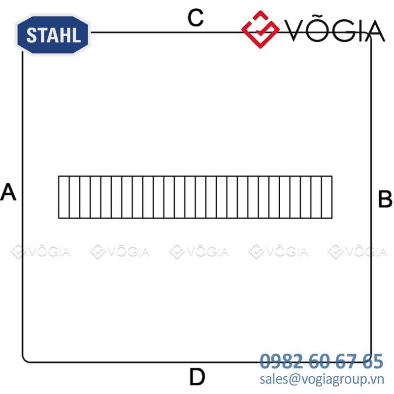 Hộp đấu nối GRP chống cháy nổ Ex e terminal box, Polyester resin, 690 V, 1 Mounting rail 35 x 301 mm, 1x 2-conductor, 10 mm2, grey, 1x, 2-conductor, 10 mm², green-yellow Zone 1/2/21/22 - 8146/1083