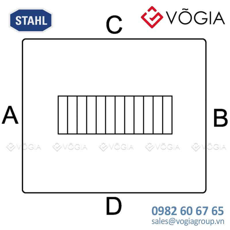 Hộp đấu nối GRP chống cháy nổ Ex e terminal box, Polyester resin, 690 V, 1 Mounting rail 35 x 189 mm, 1x 2-conductor, 10 mm2, grey, 1x, 2-conductor, 10 mm², green-yellow Zone 1/2/21/22 - 8146/1061