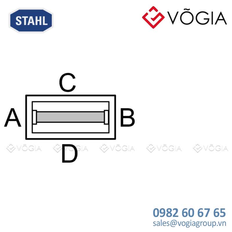 Hộp đấu nối inox chống cháy nổ Ex e terminal box, Stainless steel 14404, 690 V, 52, Dimensions (WxHxD): 360 x 176500 x 91 mm, 1xMounting rail 35 x 301 mm,1x2-conductor, 25 mm2, grey, Zone 1/2/21/22 - 8150/1-0360-0176-091-3311