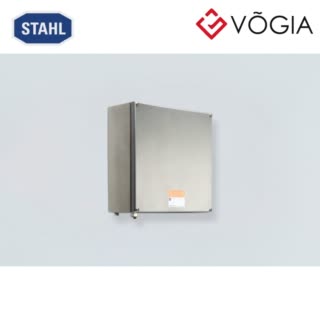 Hộp đấu nối inox chống cháy nổ Ex e terminal box, Stainless steel 14404, 690 V, 1xPhoenix UT, 2-conductor, 10 mm2, grey, Dimensions (WxHxD): 236500 x 176500 x 91 mm, Zone 1/2/21/22 - 8150/1-0236-0176-091-3311