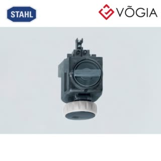 Ổ cắm mặt bích chống cháy nổ 8570/15-303-S-XX-X-00-XXX, 16 A flange socket, > 50  110 V DC Light grey, 2 P + PE, 3 h, Polyamide, Zone 1, 2, 21, 22