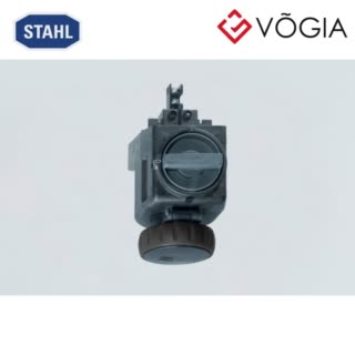 Ổ cắm mặt bích chống cháy nổ 8570/15-505-S-XX-X-00-XXX, 16 A flange socket, 347/600  400/690 V AC Black, 3 P + N + PE, 5 h, Polyamide, Zone 1, 2, 21, 22